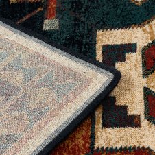 Vlnený koberec OMEGA ROHAN červený