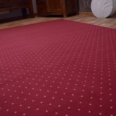 Metrážny koberec  AKTUA 116 bordo