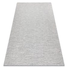 Šnúrkový koberec SIZAL PATIO 3071 Grécky, plocho tkaný, sivo - béžový