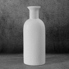 Váza dekoratívna RISO 12 X 8 X 30 cm, keramická hlina,