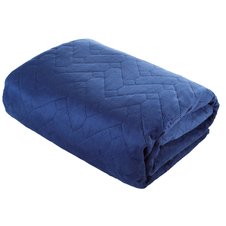 Prehoz na posteľ D91 LUIZ 70X160 CM modrá-granátová