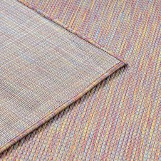 Šnúrkový koberec SIZAL PATIO 2778Plocho tkaný, ružovo - modro - béžový