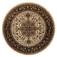 Okrúhly koberec ROYAL ADR model 521 karamelový